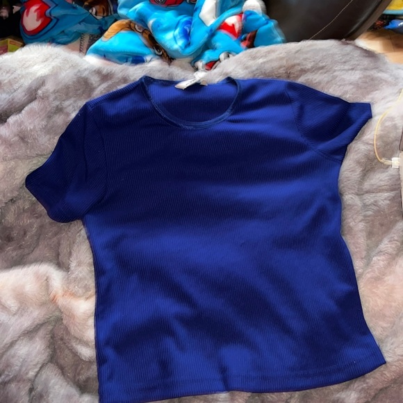 Blue Alia T-Shirt - Picture 1 of 2